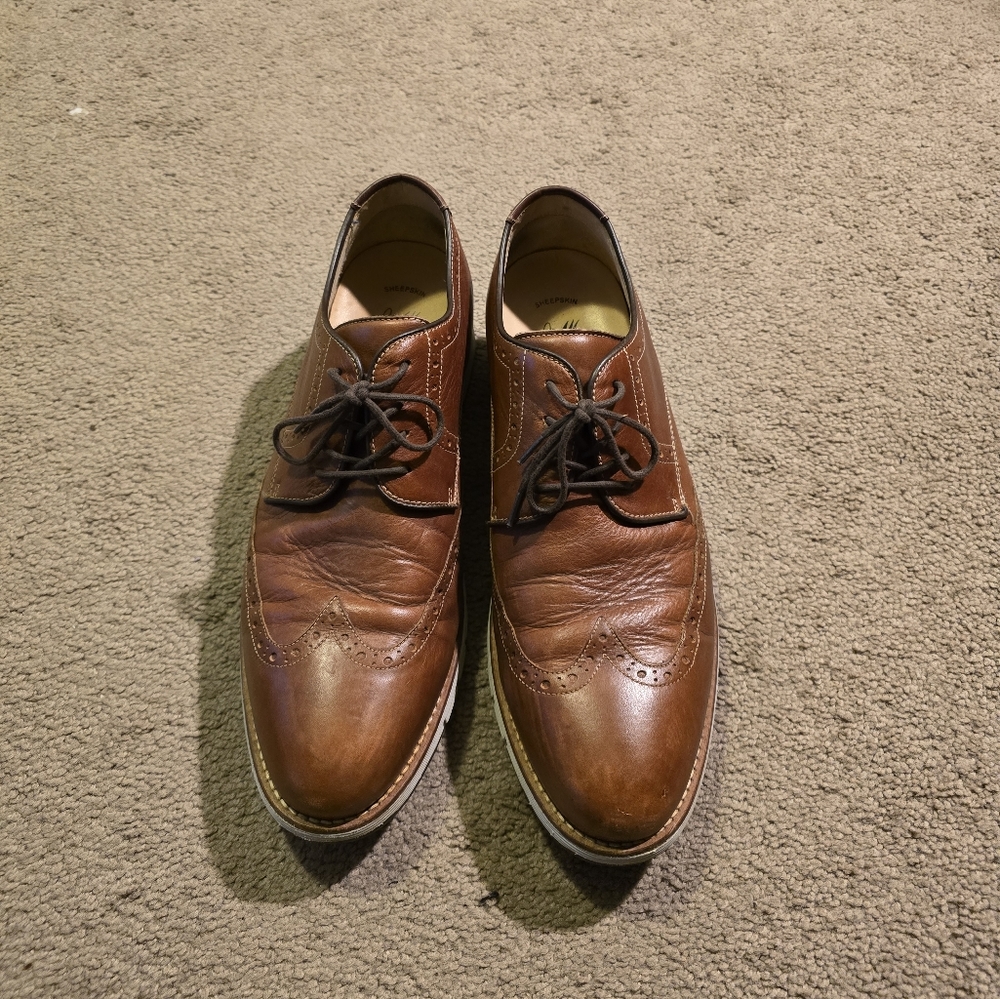 Johnston & Murphy Tan Dress Shoes m11
